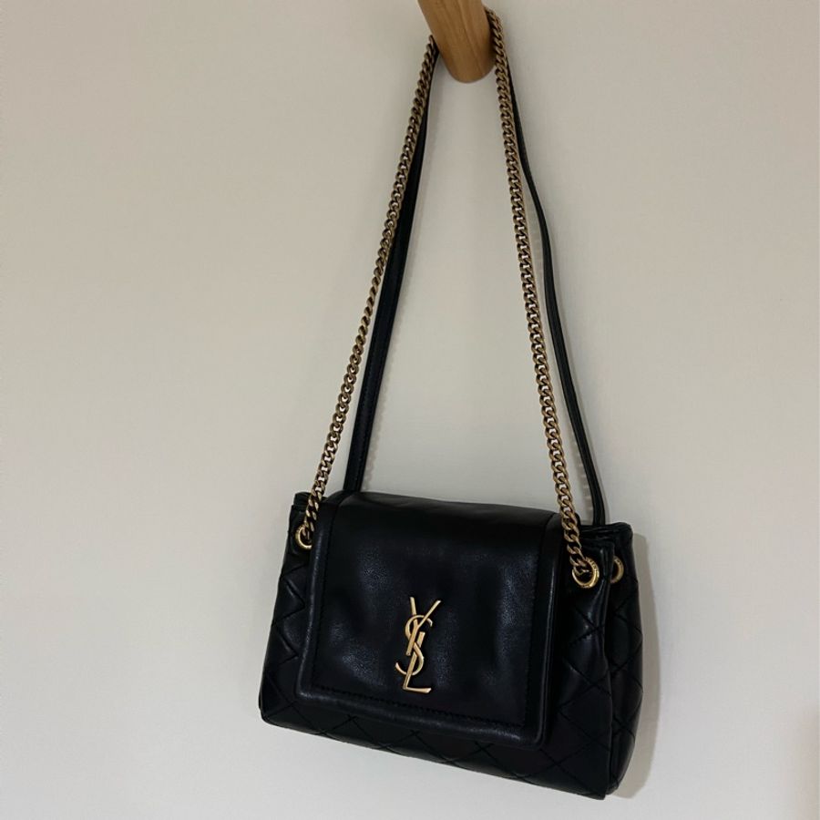 YSL nolita 黑色經典款-4
