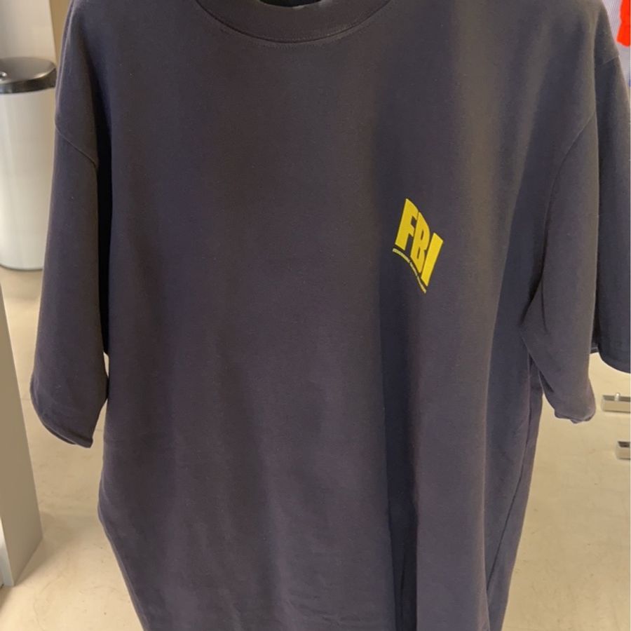 全新Balenciaga巴黎世家FBI 雙面T恤-3