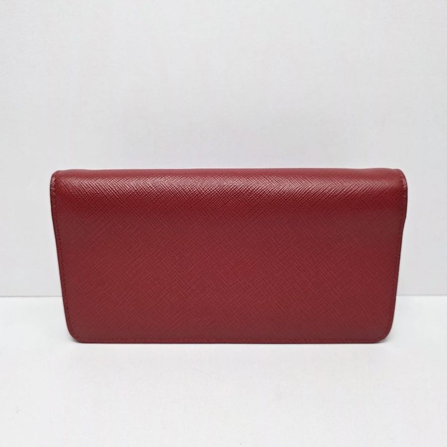 Prada - Pouch Wallet with Chain紅色-3