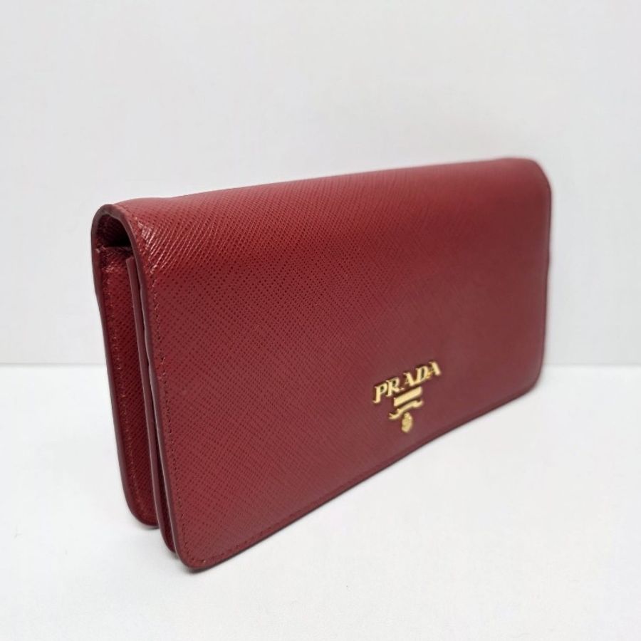 Prada - Pouch Wallet with Chain紅色-7