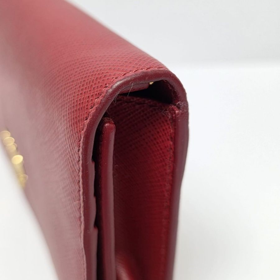 Prada - Pouch Wallet with Chain紅色-13