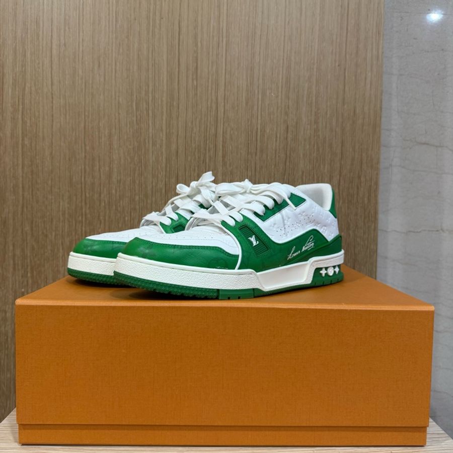 Louis Vuitton Trainer 綠色 LV 6.5-0