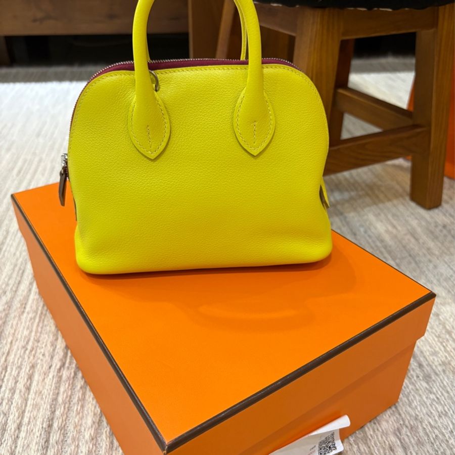 Hermes mini bolide 2023 B刻 全新閒置品 愛馬仕-7
