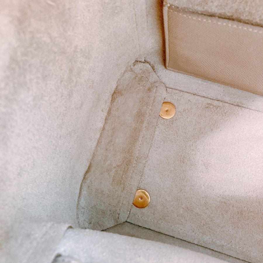 MS0289 賽琳 鯰魚包 米色 金扣 顆粒牛皮Celine Mini Belt Bag Beige X GHW Grained Calfskin-14