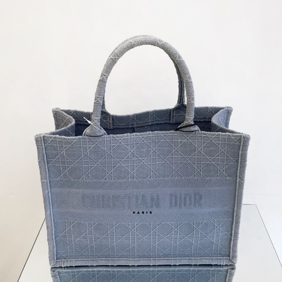 DIOR 霧霾藍tote托特中號-0