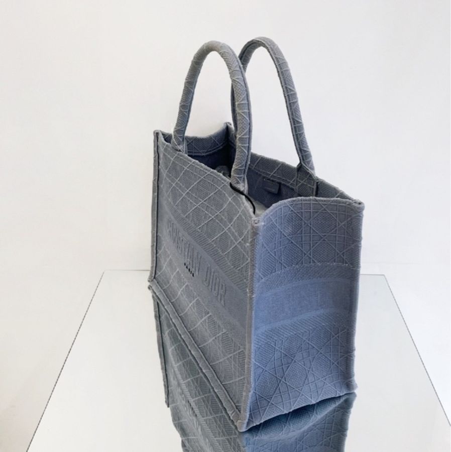 DIOR 霧霾藍tote托特中號-1