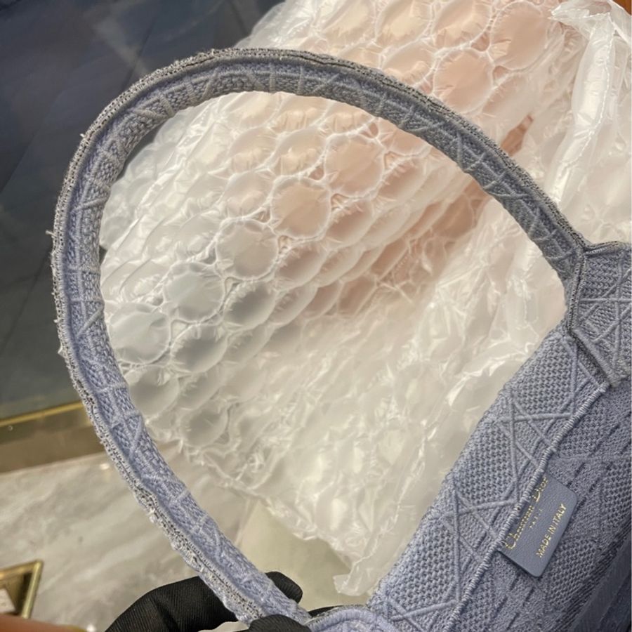 DIOR 霧霾藍tote托特中號-20