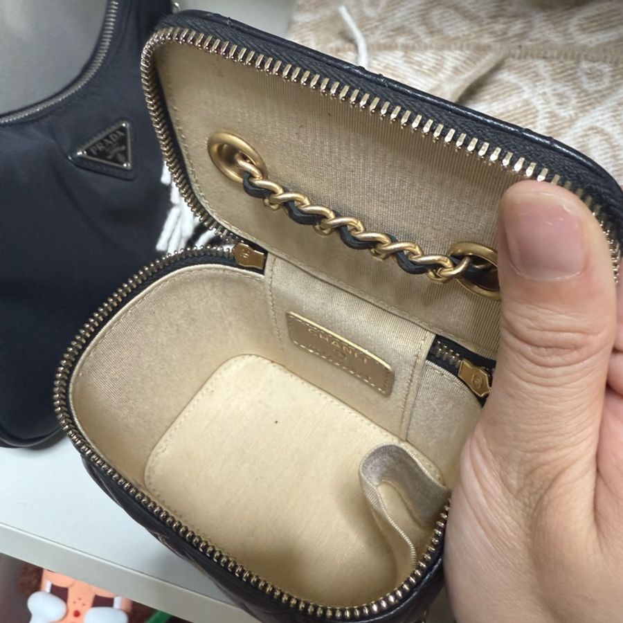 Chanel金球小盒子 mini vanity gold ball-6