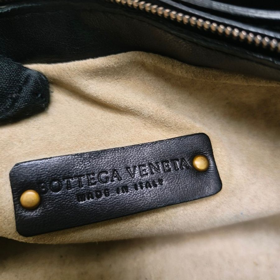 🔥衝破200銷售🔥【限時降價回饋至9/21】㊣✨Bottega Veneta ✨寶緹嘉 BV 羊皮 黑色 編織 雲朵包 肩背包 手提包 編織包 斜背包/二手包/二手精品/保證正品🌳二手樹屋🌳-43