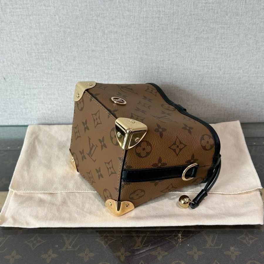 LV noe purse老花肩背斜背燒賣包 芯片款 11.5*11.5*11.5 99新配件塵袋-2