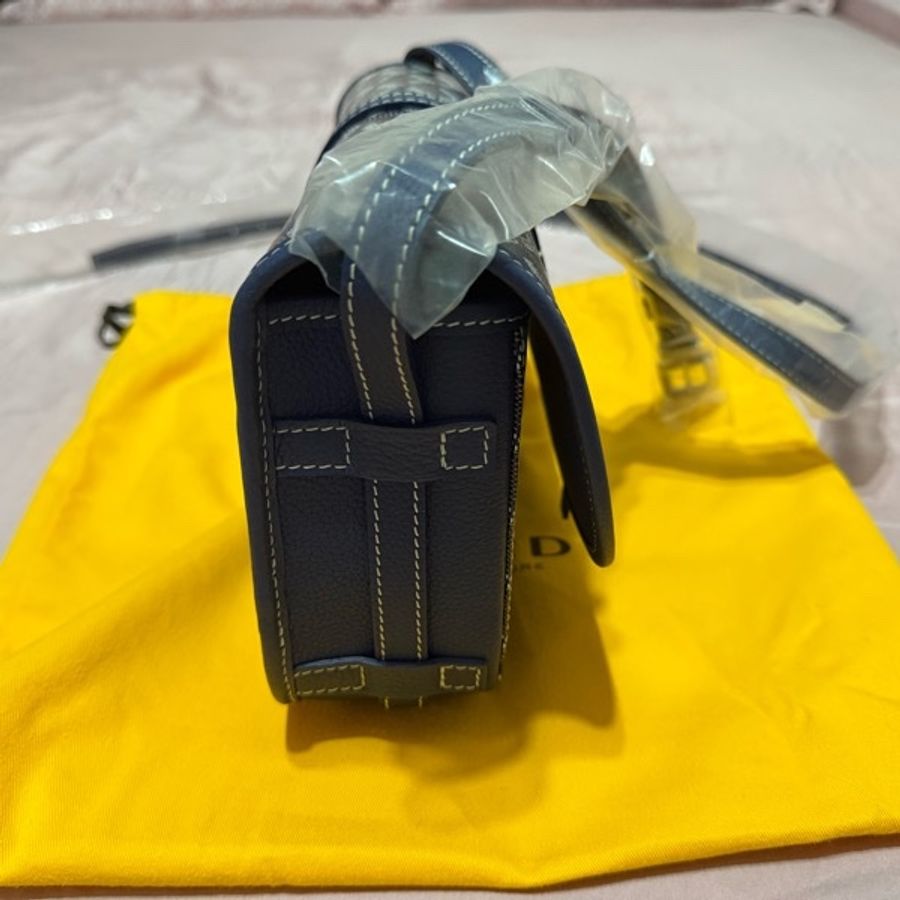 Goyard 郵差包 PM 藍色/ Belvedere PM Bag-1