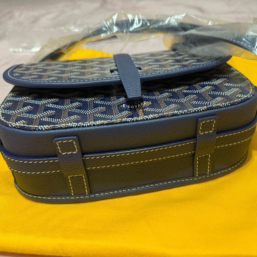 Goyard 郵差包 PM 藍色/ Belvedere PM Bag-3