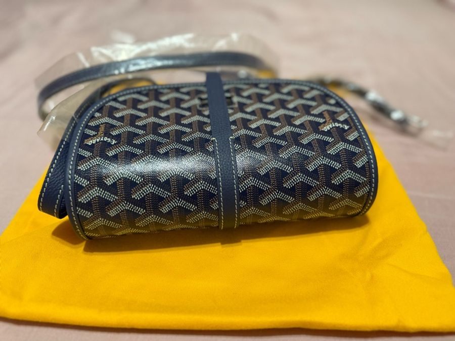 Goyard 郵差包 PM 藍色/ Belvedere PM Bag-6