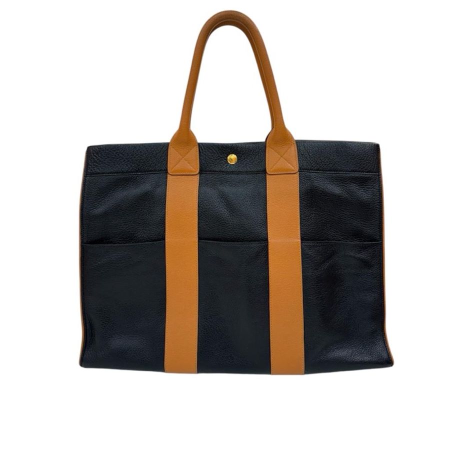 Hermès 皮革手提包-0