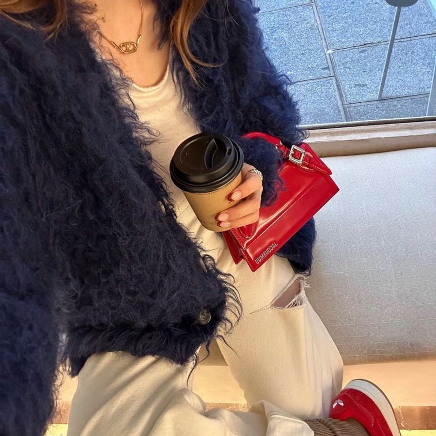 限量🍒Jacquemus Le chinquito moyen boucle-4