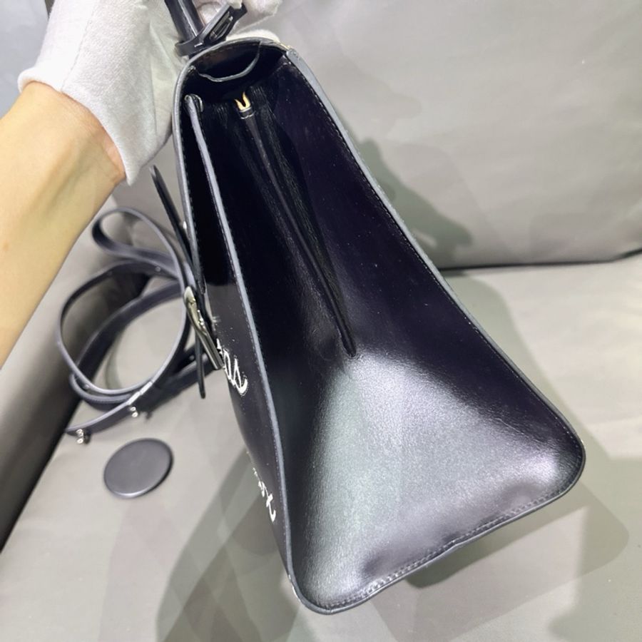 Delvaux德尔沃Brillant限量签名字母谎言包中号-3