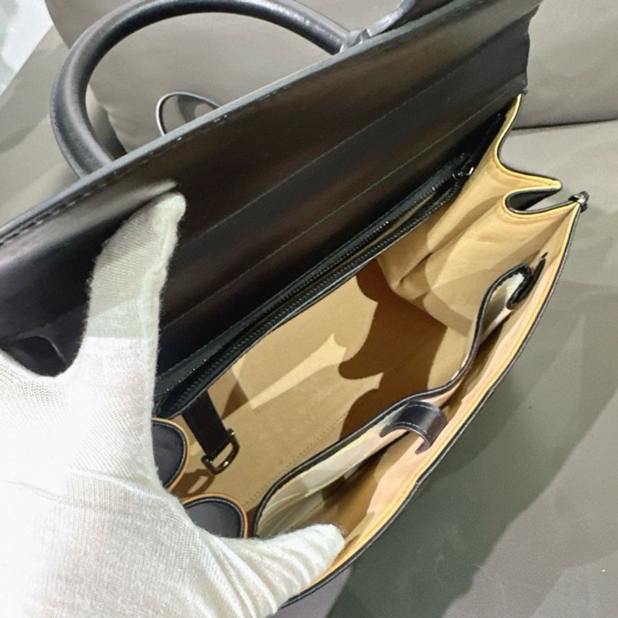 Delvaux德尔沃Brillant限量签名字母谎言包中号-8