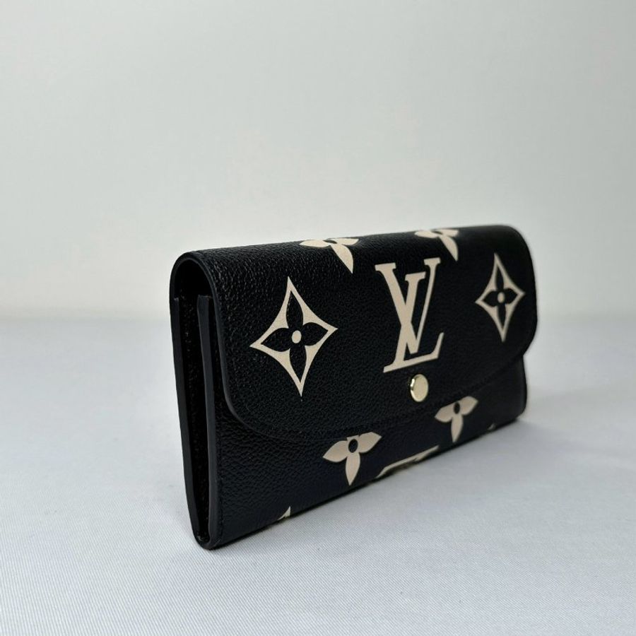 LV 全新Emilie雙色長夾-3