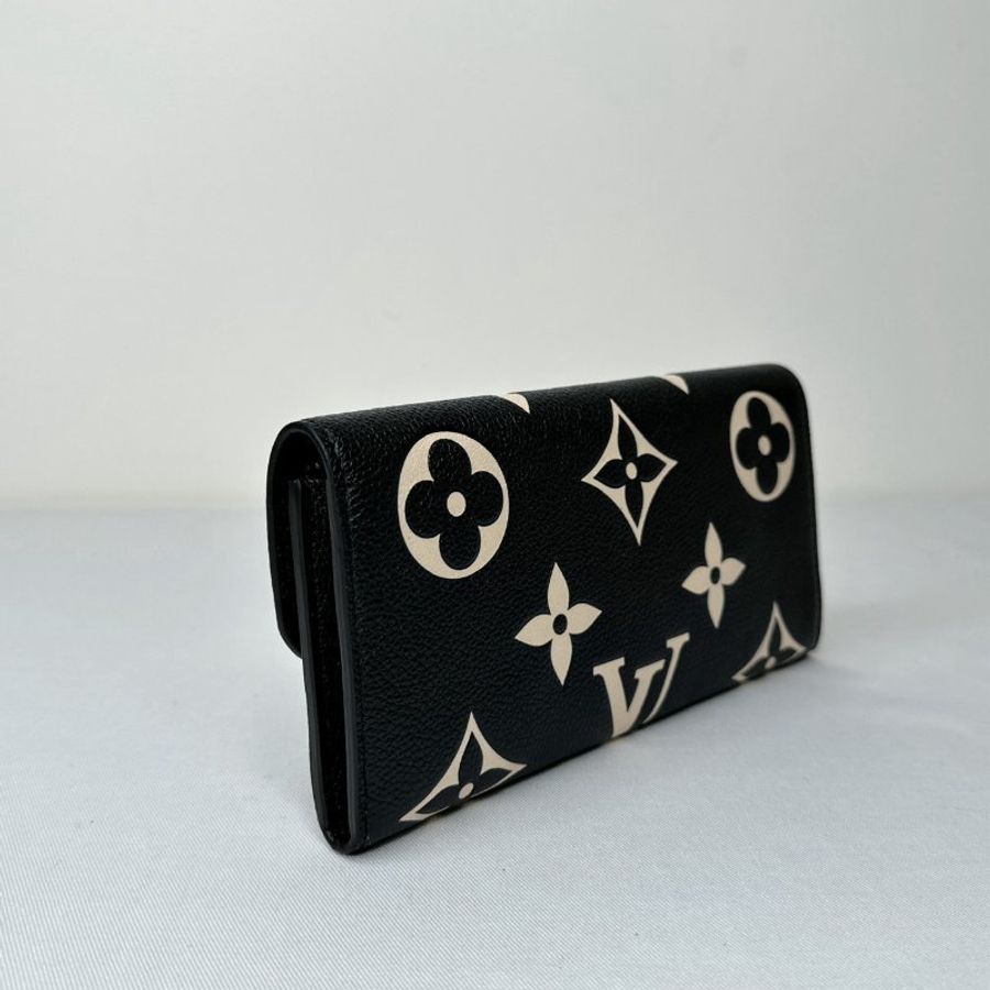 LV 全新Emilie雙色長夾-5