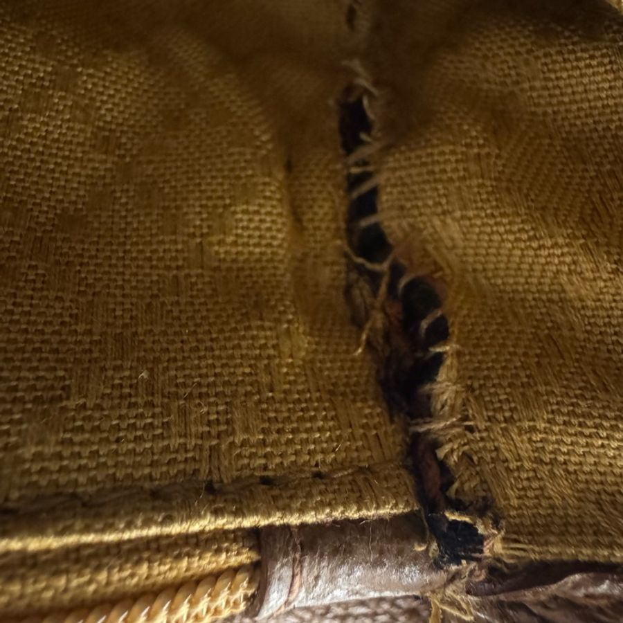 【赫蒂國際精品】 Gucci 古馳 竹節麂皮手提包 vintage-32