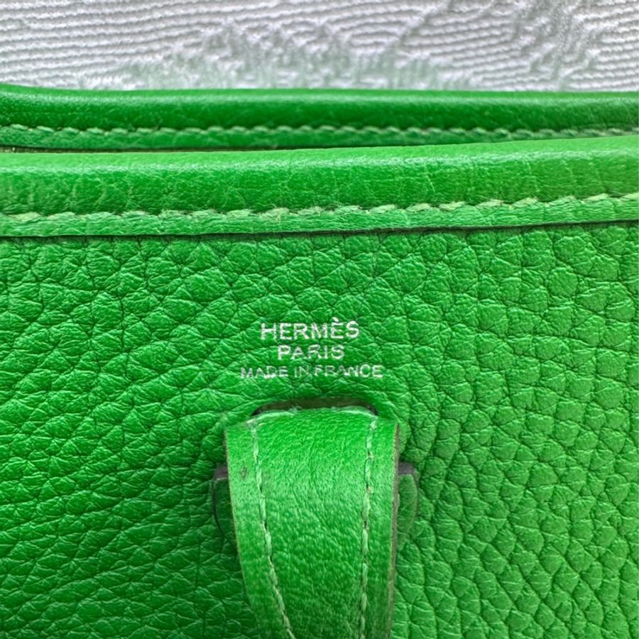 Hermès Bamboo Clemence Mini Evelyne Bag-4