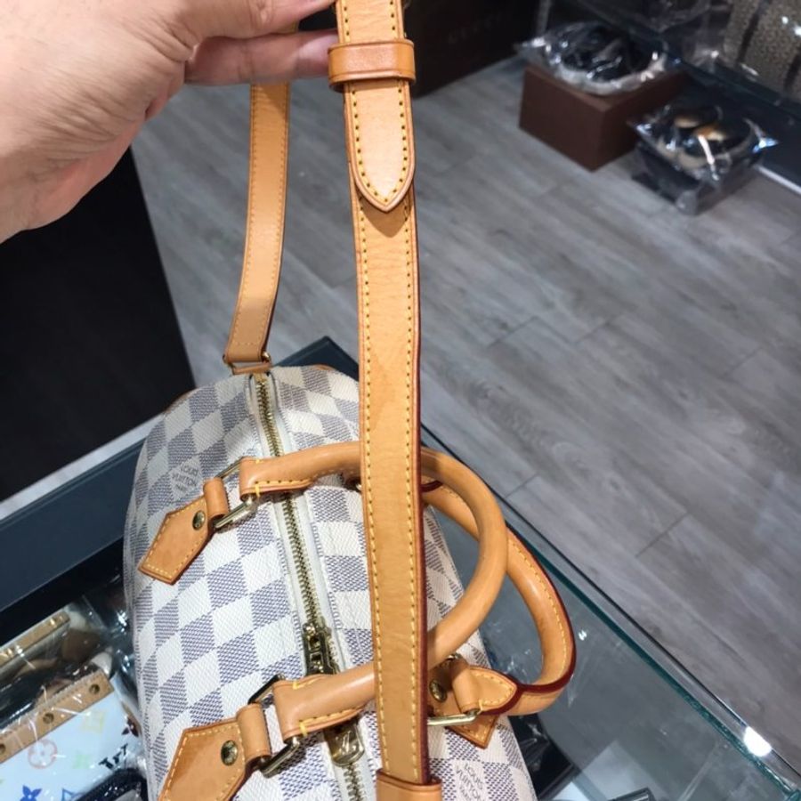 LV Speedy 25 肩背包/側背包/手提包 N40608 85成新-11