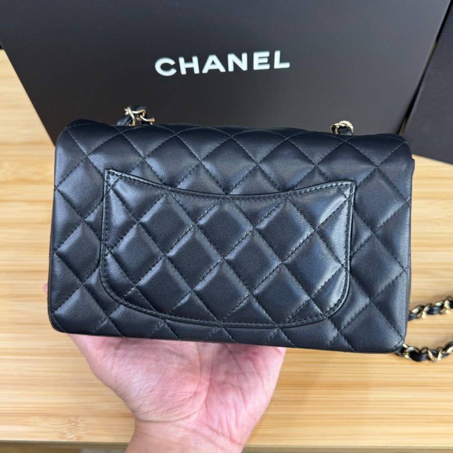 CHANEL 黑色經典coco金釦經典口蓋CF20鍊包❤️🔥2025年離櫃-8