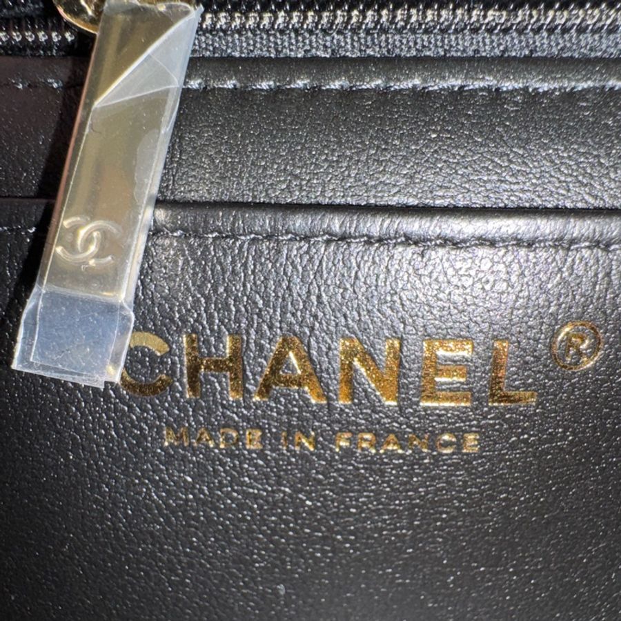 CHANEL 黑色經典coco金釦經典口蓋CF20鍊包❤️🔥2025年離櫃-19