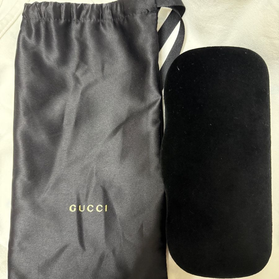 GUCCI綠細框眼鏡-12