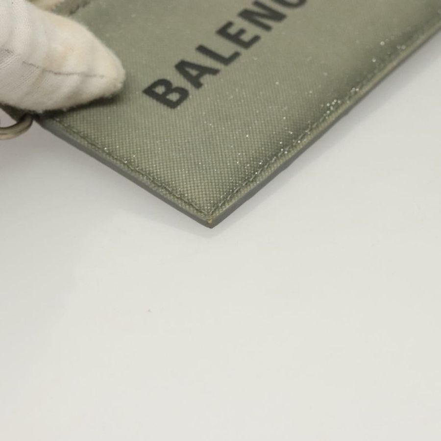 【日本直送】BALENCIAGA 帆布頸包 灰色 594548 正品 135584-13