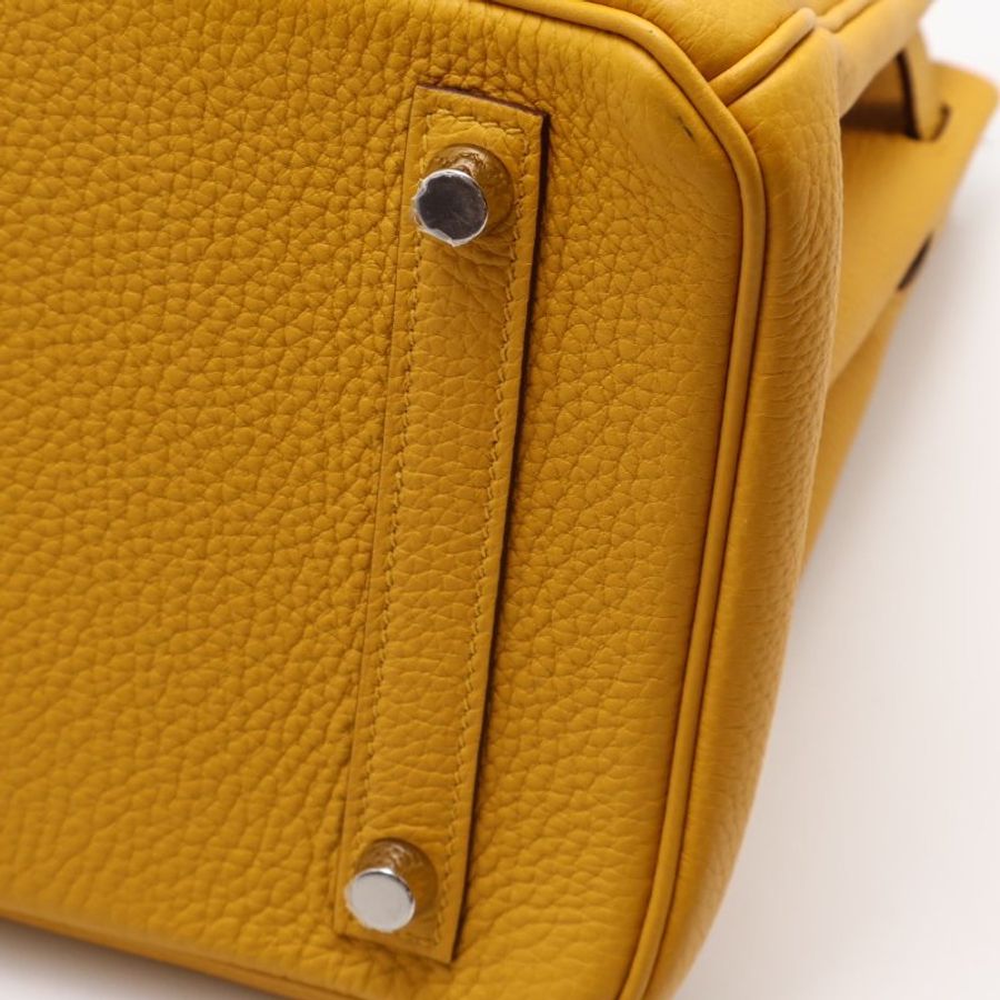 HERMES Birkin 30 - 琥珀黃銀 C-7