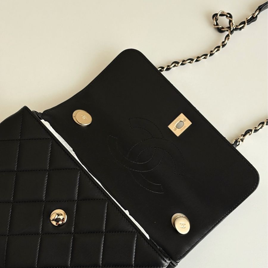 CHANEL Trendy CC 25 口蓋包芯片款-3