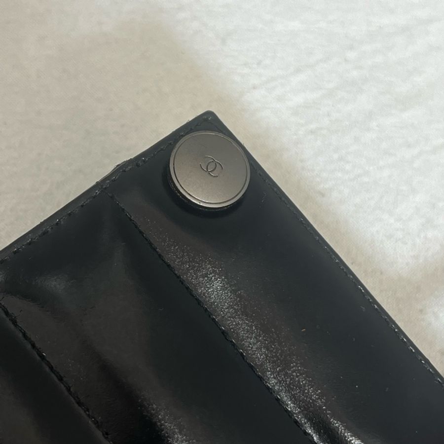 Chanel 黑色長方肩背包-12