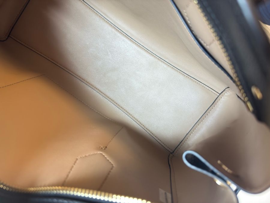 ✔️MICHAEL KORS HAYES 金字LOGO全牛皮皮革手提/斜背包-18