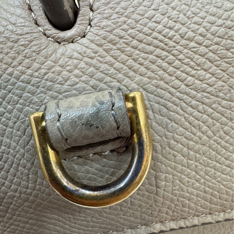 已售出 Celine belt mirco 奶茶色 手提肩背包-45