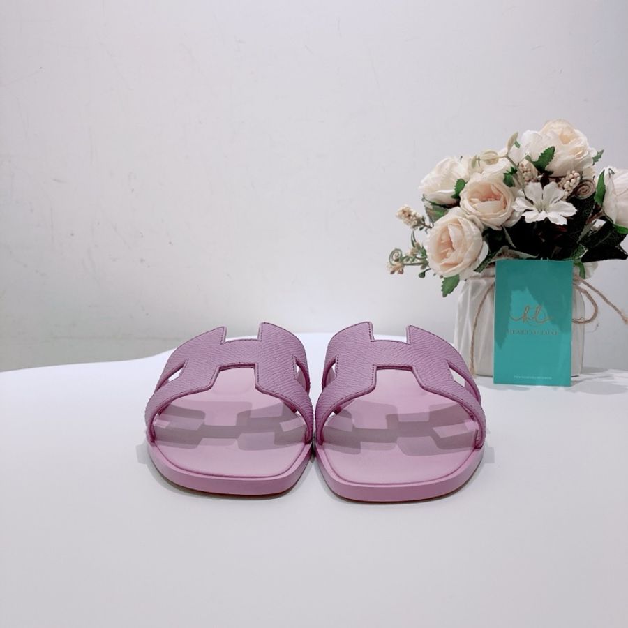 TW4405 Hermes 愛馬仕H平底拖鞋 紫色Oran Sandal 37 Violet Améthyste-1
