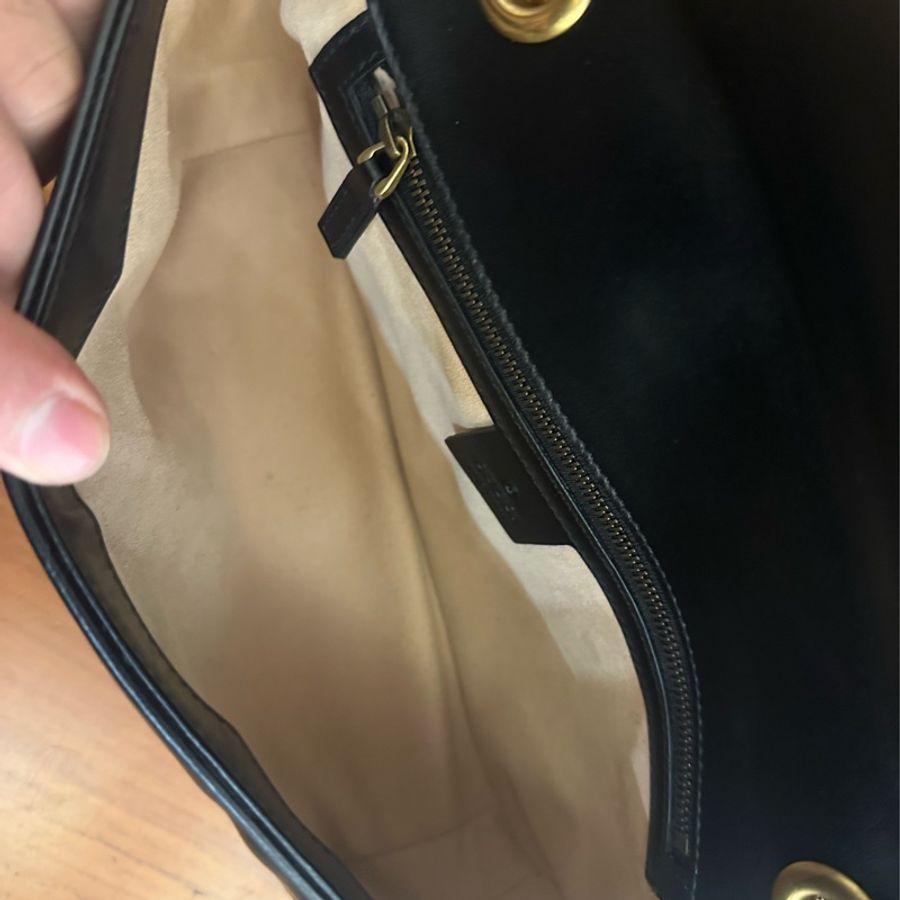 GUCCi 黑金雙G MARMONT26 超級夯💕-8