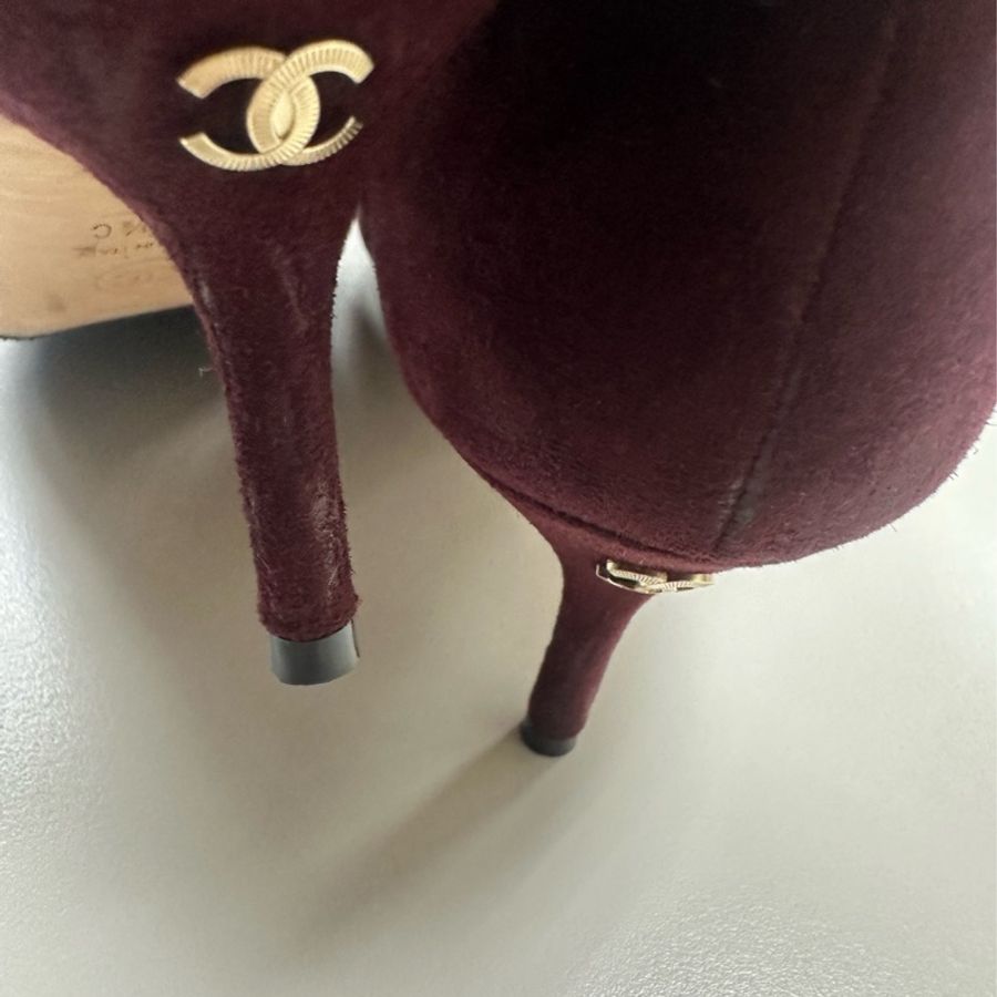 chanel 美麗跟鞋 38號半-3