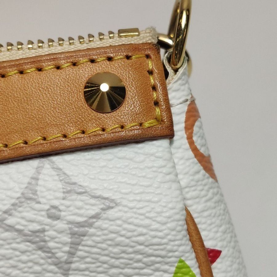 Louis Vuitton (LV) Accessories 麻將包 植鞣革 鉚釘裝飾 麻將包單肩包-9