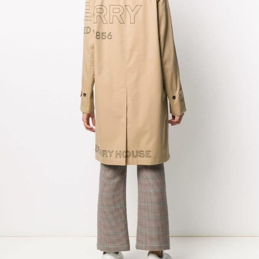 BURBERRY英國黑標印花卡姆登風衣-2