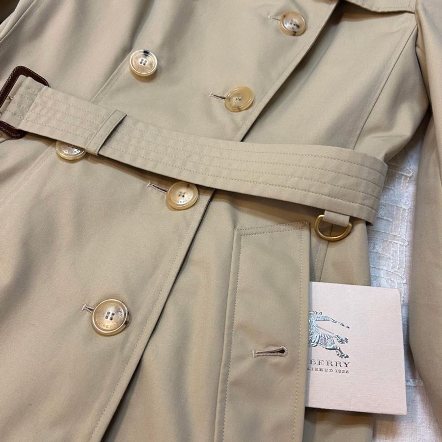 BURBERRY英國黑標蜜色兩件式長風衣UK6-7