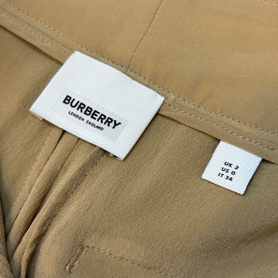 BURBERRY英國黑標像素感格紋絲質長褲-10