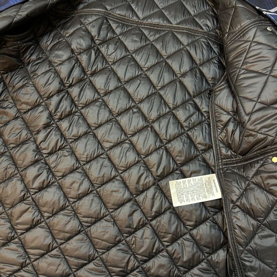 BURBERRY英國黑標牛仔絎縫外套M-11