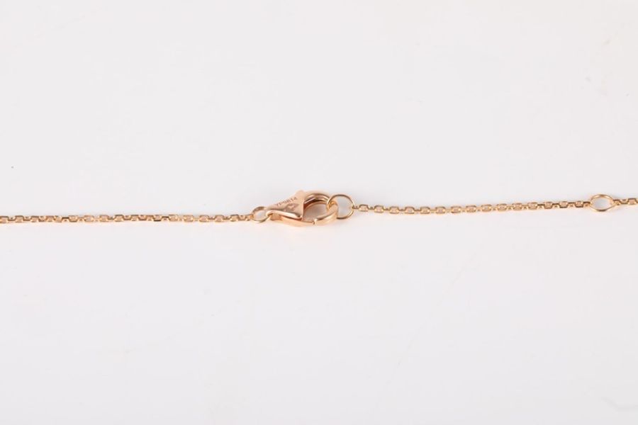 CARTIER(卡地亞) 18K玫瑰金 玫瑰金 Cartier卡地亞panthere de cartier豹子頭項鏈 18K-4