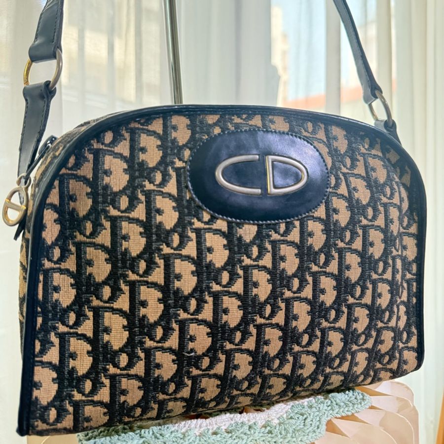 ✨ Dior Vintage CD Oblique 斜背包 ✨ |Dior老花精品-8
