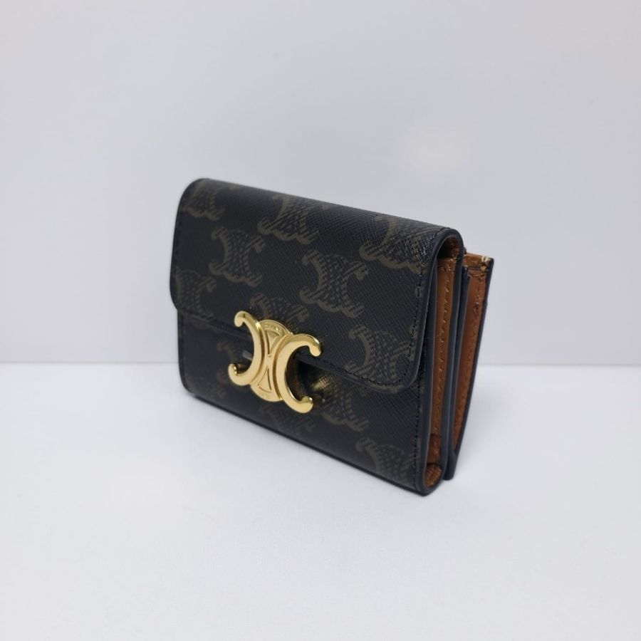 Celine - Compact Wallet with Coin錢包-4