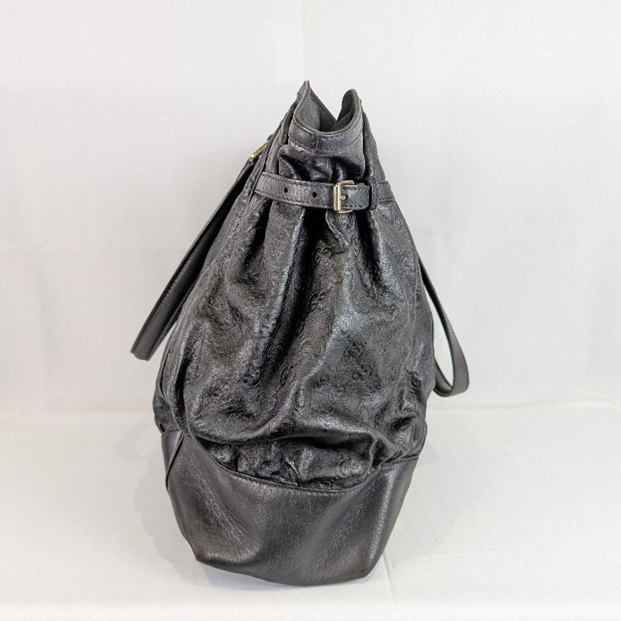 莉亞精品♡Gucci 壓紋皮革托特包 二手美包-2