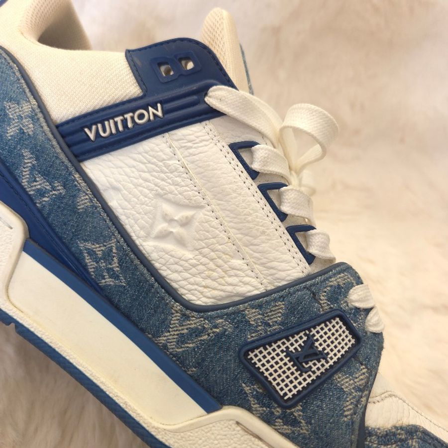 Louis Vuitton Trainer 運動休閒鞋 10號 二手-9