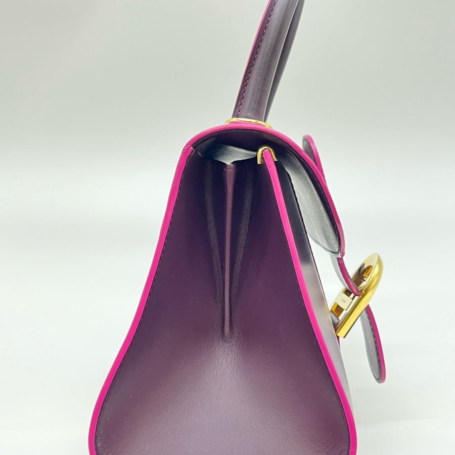 DELVAUX 德爾沃 Brilliant mini 紫色手提包 98新好成色-6