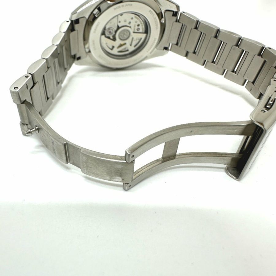 CITIZEN NB1050-59L 機械自動日期手錶,不鏽鋼,男士,銀色,全新-6